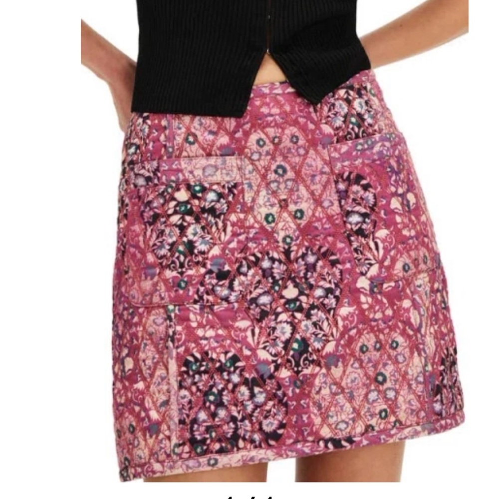 NWT! Free People Darla Quilted Skirt​